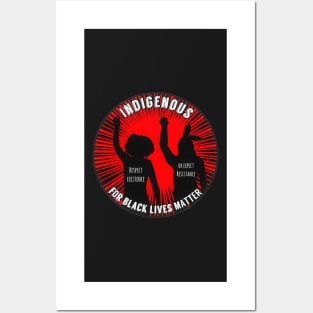 Indigenous for BLM Posters and Art